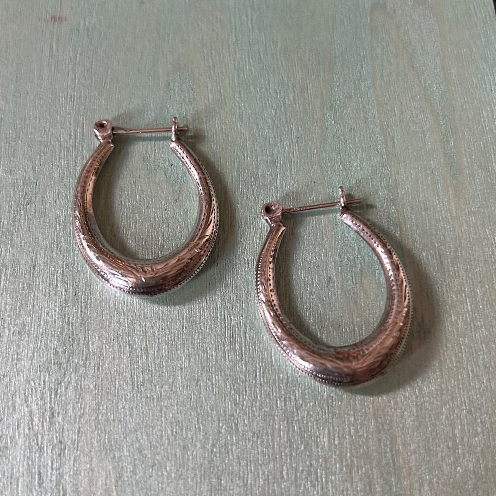 Sterling Silver Hoop Earrings